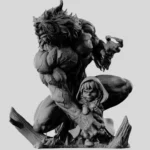 Little Red Riding & Her Giant Wolf Protector - Image 4