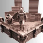 Batman Gotham’s skyline Diorama - Image 2