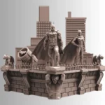Batman Gotham’s skyline Diorama